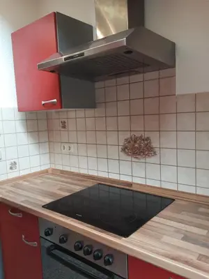Küche/Küchenzeile in der Unterkunft Ferienwohnung auf den Bauernhof