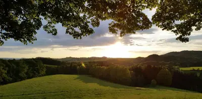 Naturlandschaft in der Nähe der Ferienwohnung