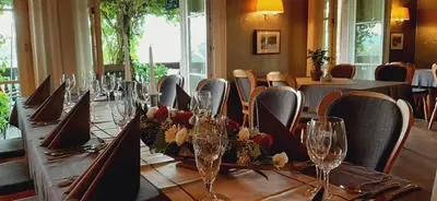 Getränke in der Unterkunft Restaurant & Hotel Zur Falkenhöhe