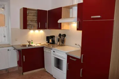 Küche/Küchenzeile in der Unterkunft Apartment Horn