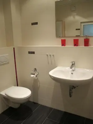 Ein Badezimmer in der Unterkunft Apartment Horn