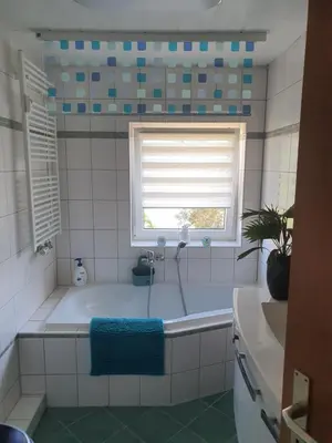 Ein Badezimmer in der Unterkunft Anni's Waldblick