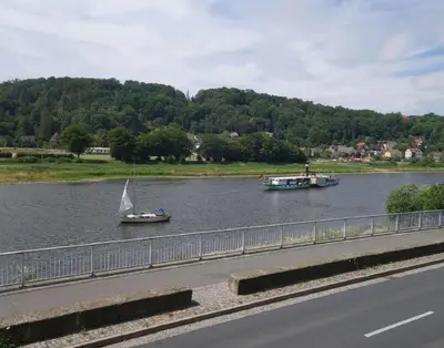 Naturlandschaft in der Nähe des Ferienhauses