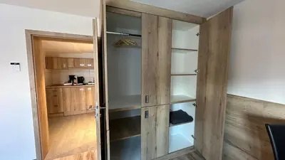 Küche/Küchenzeile in der Unterkunft Pension zum Winterberg