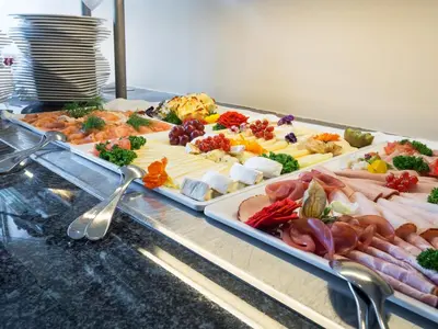 Essen im Hotel oder in der Nähe