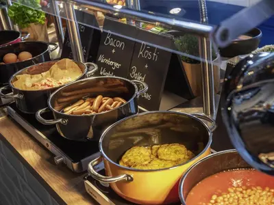 Essen im Hotel oder in der Nähe