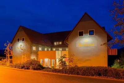 Das Gebäude in dem sich das Hotel befindet