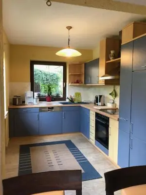 Küche/Küchenzeile in der Unterkunft Ferienhaus Morgensonne