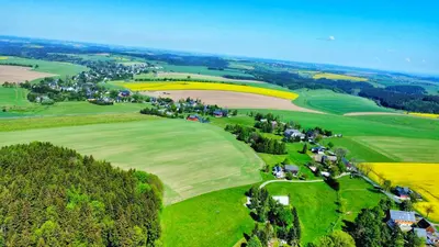 Naturlandschaft in der Nähe des Ferienhauses