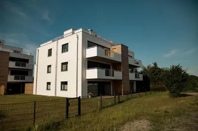 Grundriss der Unterkunft Moderne Ferienwohnung mit Seeblick & Terrasse 96qm