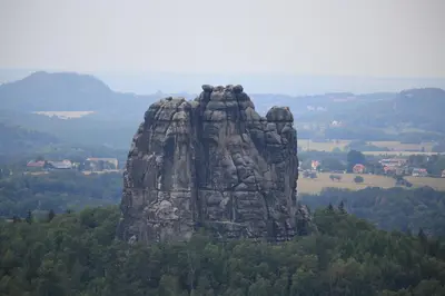 Naturlandschaft in der Nähe der Villa