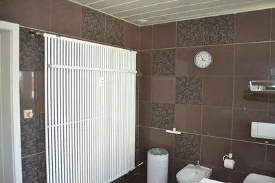 Ein Badezimmer in der Unterkunft Penthouse Himmelreich großzügige Maisonette auf 152 qm mit Klima & Kamin