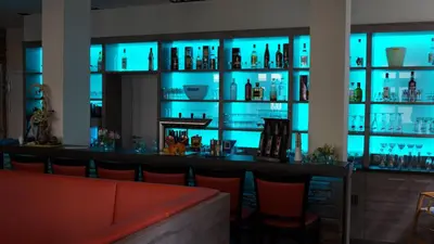 Getränke in der Unterkunft Hotel Goldener Löwe