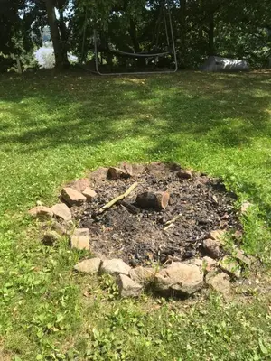 Ein Garten an der Unterkunft Wanderer Paradies