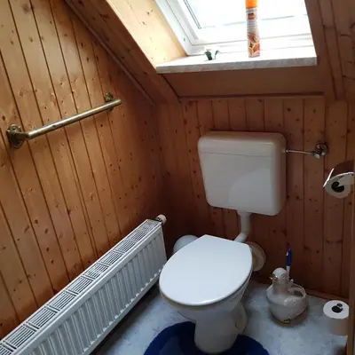 Ein Badezimmer in der Unterkunft Ferienwohnung Heinrich