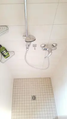 Ein Badezimmer in der Unterkunft Fewo Radeberg