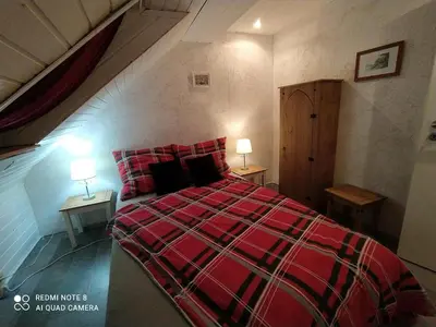 Ein Bett oder Betten in einem Zimmer der Unterkunft Elbenland Apartments
