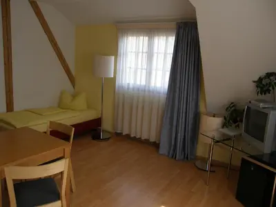 TV/Unterhaltungsangebot in der Unterkunft Hotel Pension zu Dresden Altpieschen