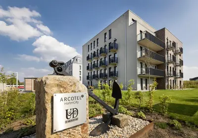 Das Gebäude in dem sich das Hotel befindet