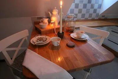 Essen in der Ferienwohnung oder in der Nähe