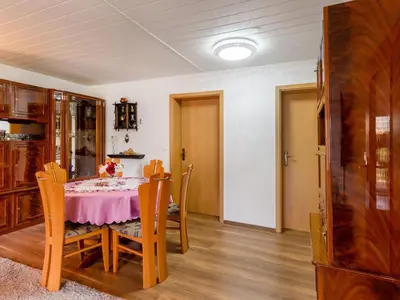 Küche/Küchenzeile in der Unterkunft Ruhige Gartenwohnung in Dresden