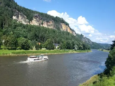 Naturlandschaft in der Nähe der Ferienwohnung