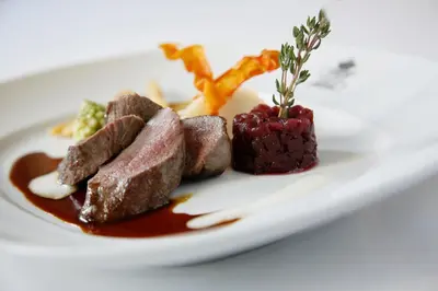 Essen im Hotel oder in der Nähe