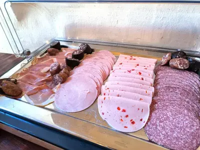Essen im Hotel oder in der Nähe