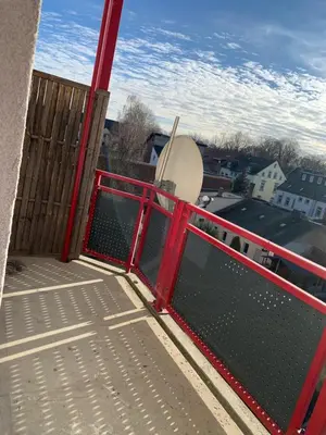 Ein Balkon oder eine Terrasse in der Unterkunft Route66