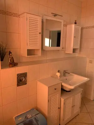 Ein Badezimmer in der Unterkunft Route66