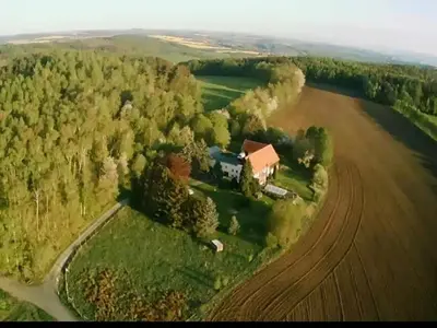 Naturlandschaft in der Nähe des Ferienhauses