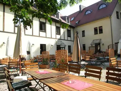 Das Gebäude in dem sich das Hotel befindet