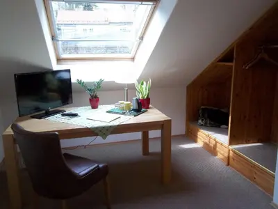 TV/Unterhaltungsangebot in der Unterkunft Gästehaus Loschwitz
