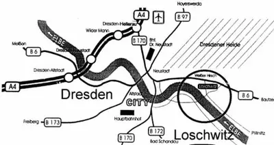 Grundriss der Unterkunft Gästehaus Loschwitz