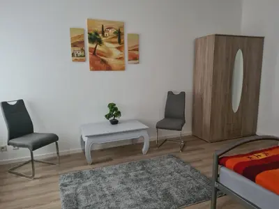 Ein Bett oder Betten in einem Zimmer der Unterkunft Apartments Irena Burkert