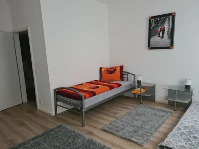 Ein Bett oder Betten in einem Zimmer der Unterkunft Apartments Irena Burkert
