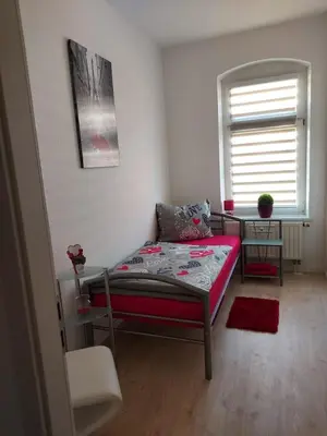 Ein Bett oder Betten in einem Zimmer der Unterkunft Apartments Irena Burkert
