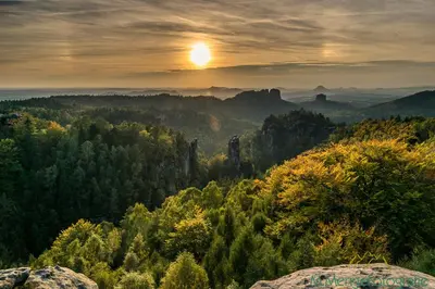 Naturlandschaft in der Nähe der Ferienwohnung