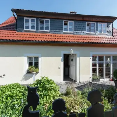 Comfortable holiday home in Saxony with terrace