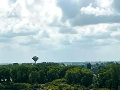 Naturlandschaft in der Nähe der Villa