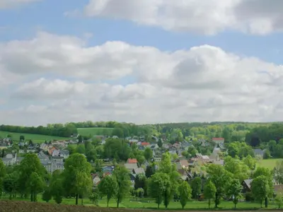 Naturlandschaft in der Nähe der Villa