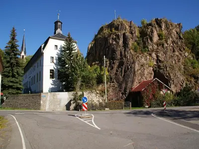 Naturlandschaft in der Nähe des Ferienhauses