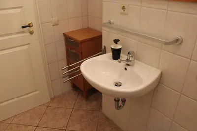 Ein Badezimmer in der Unterkunft Hostel Louise 20