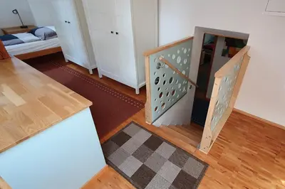Ein Bett oder Betten in einem Zimmer der Unterkunft Campus Apartment Martin