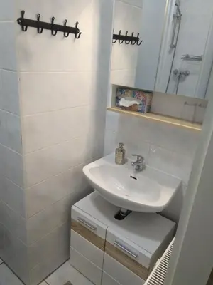 Ein Badezimmer in der Unterkunft Ferienwohnung Rudi