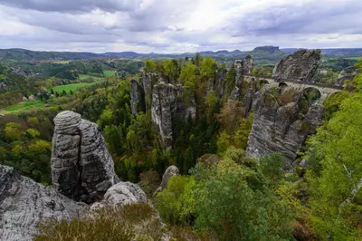Naturlandschaft in der Nähe der Ferienwohnung