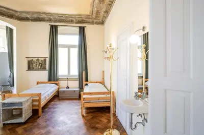 Ein Bett oder Betten in einem Zimmer der Unterkunft Villa Schmidt