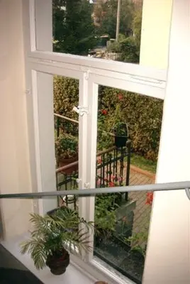 Ein Balkon oder eine Terrasse in der Unterkunft Hotel-Pension Königswald
