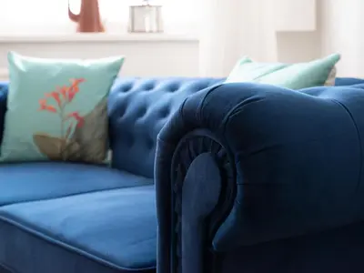 Ein Sitzbereich in der Unterkunft Hotel Zum Vetter