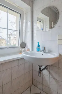 Ein Badezimmer in der Unterkunft Hof Türke